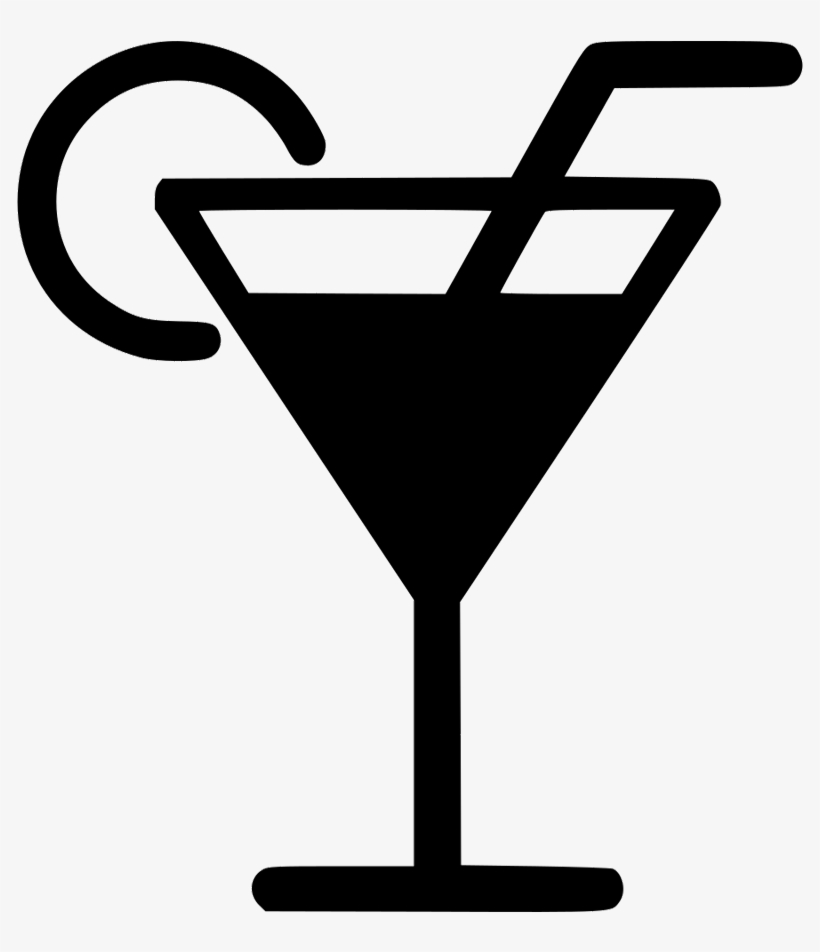 48 482566 Martini Glass Drink Cocktail Straw Svg Png Icon - Utopia Luxury Suites And Apartments Rhodes